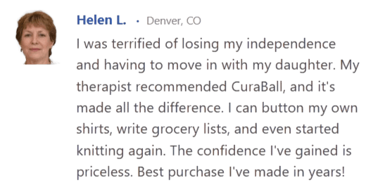 CuraBall customer reviews