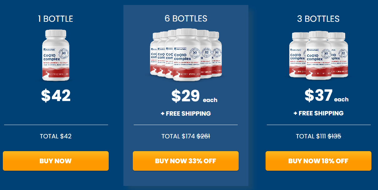 Native Path CoQ10 Complex price